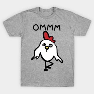 Funny yoga chicken T-Shirt